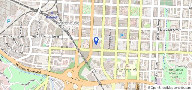 Map of Atlantic Union Bank Convention Center