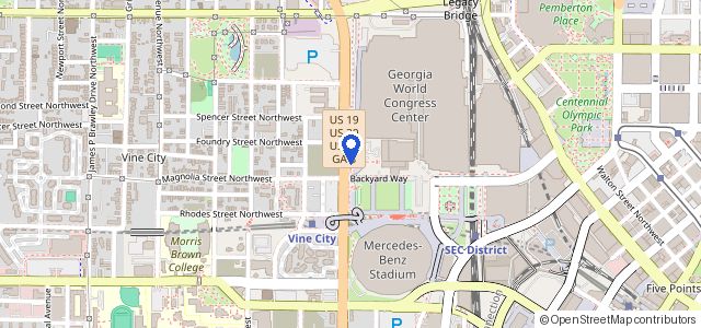 Map of Georgia World Congress Center, Building C