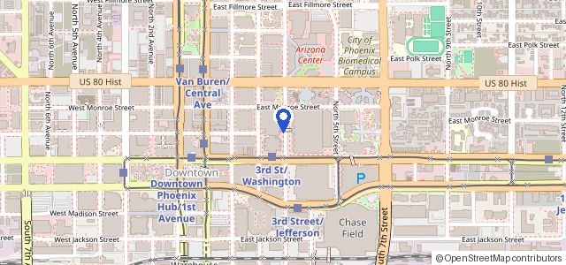 Map of Phoenix Convention Center (North Building)