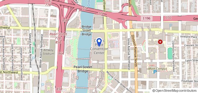 Map of DeVos Place