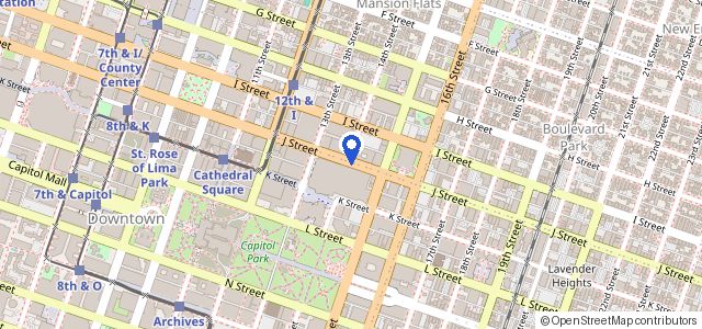 Map of SAFE Credit Union Convention Center