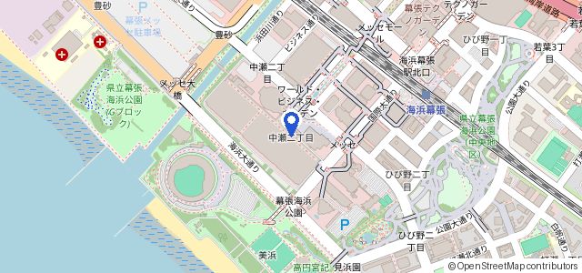 Map of Makuhari Messe