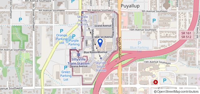 Map of Washington State Fair & Events Center